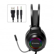 Гарнітура СolorWay BlazeCore RGB Black (CW-HPG03BK) Гарнітура СolorWay BlazeCore RGB Black (CW-HPG03BK)