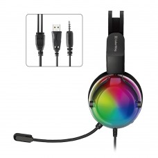 Гарнітура СolorWay Firestrike RGB Black (CW-HPG04BK) Гарнітура СolorWay Firestrike RGB Black (CW-HPG04BK)