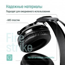 Гарнітура СolorWay Firestrike RGB Black (CW-HPG04BK) Гарнітура СolorWay Firestrike RGB Black (CW-HPG04BK)