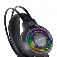 Гарнітура СolorWay GlowCore RGB Black (CW-HPG02BK) Гарнітура СolorWay GlowCore RGB Black (CW-HPG02BK)