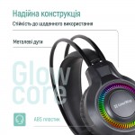 Гарнітура СolorWay GlowCore RGB Black (CW-HPG02BK) Гарнітура СolorWay GlowCore RGB Black (CW-HPG02BK)