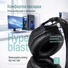 Гарнітура СolorWay Hyperblast RGB Black (CW-HPG05BK) Гарнітура СolorWay Hyperblast RGB Black (CW-HPG05BK)