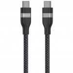 Кабель Anker Upcycled-Braided USB-C - USB-C (M/M), 240W, 1.8 м, Black (A82E2H12) Кабель Anker Upcycled-Braided USB-C - USB-C (M/M), 240W, 1.8 м, Black (A82E2H12)