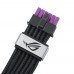 Кабель для відеокарти Asus ROG Equalizer 12V-2x6 ATX 3.1 &amp; PCIe 5.1 Black (90YE00BN-B0QA00)