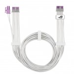 Кабель для відеокарти Asus ROG Equalizer 12V-2x6 ATX 3.1 & PCIe 5.1 White (90YE00BP-B0QA00) Кабель для відеокарти Asus ROG Equalizer 12V-2x6 ATX 3.1 & PCIe 5.1 White (90YE00BP-B0QA00)