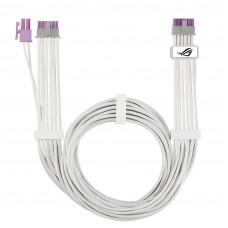 Кабель для відеокарти Asus ROG Equalizer 12V-2x6 ATX 3.1 &amp; PCIe 5.1 White (90YE00BP-B0QA00)