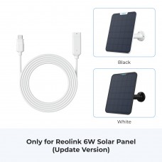 Кабель подовжувач для сонячної панелі 4,5 М Reolink Solar EX Cable(USB-C) White (Solar EX Cable(USB-C) White)