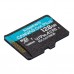 Карта пам`яті MicroSDXC 128GB UHS-I/U3 Class 10 Kingston Canvas Go! Plus R200/W200MB/s (SDCG4/128GBSP)