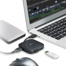 Концентратор USB3.0 TP-Link UH400 Black 4хUSB3.0 (UH400)