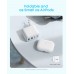 Мережевий зарядний пристрій Anker Zolo Charger 50W, 2xUSB-C, 2xUSB-A, White (A121EG21)