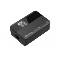 Мережевий зарядний пристрій ColorWay Power Delivery (2USB-A + 2USB TYPE-C) (65W) Black (CW-CHS040PD-BK)