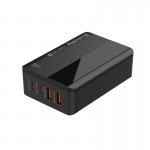 Мережевий зарядний пристрій ColorWay Power Delivery (2USB-A + 2USB TYPE-C) (65W) Black (CW-CHS040PD-BK) Мережевий зарядний пристрій ColorWay Power Delivery (2USB-A + 2USB TYPE-C) (65W) Black (CW-CHS040PD-BK)