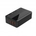 Мережевий зарядний пристрій ColorWay Power Delivery (2USB-A + 2USB TYPE-C) (65W) Black (CW-CHS040PD-BK)