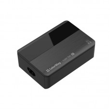 Мережевий зарядний пристрій ColorWay Power Delivery (2USB-A + 2USB TYPE-C) (65W) Black (CW-CHS040PD-BK)