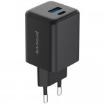 Мережевий зарядний пристрій Proove Pocket GaN 30W Black (WCPG30110001)