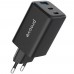 Мережевий зарядний пристрій Proove Pocket GaN 65W Black (WCPG65121201)