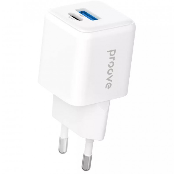 Мережевий зарядний пристрій Proove Pocket GaN Plus 25W White (WCPG25111202)