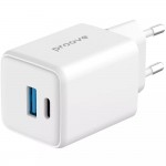 Мережевий зарядний пристрій Proove Pocket GaN Plus 25W White (WCPG25111202) Мережевий зарядний пристрій Proove Pocket GaN Plus 25W White (WCPG25111202)