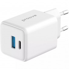Мережевий зарядний пристрій Proove Pocket GaN Plus 25W White (WCPG25111202)