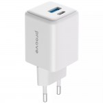 Мережевий зарядний пристрій Proove Pocket GaN Plus 25W White (WCPG25111202) Мережевий зарядний пристрій Proove Pocket GaN Plus 25W White (WCPG25111202)