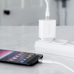 Мережевий зарядний пристрій Proove Rapid 30W White (WCRP30012202) + кабель USB Type-C Мережевий зарядний пристрій Proove Rapid 30W White (WCRP30012202) + кабель USB Type-C