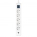 Мережевий фільтр 2E 5хSchuko, 1 х USB, 1 x USB-C, 3 м (2E-SP515M3USBWH)