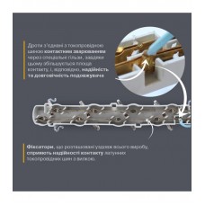 Подовжувач блоковий (PP) Electrum 5 розеток 3м із вимикачем та 2 Type-C + USB C-ES-1991 (C-ES-1991)