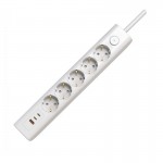 Подовжувач блоковий (PP) Electrum 5 розеток 3м із вимикачем та 2 Type-C + USB C-ES-1991 (C-ES-1991)