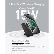 Універсальна мобільна батарея Anker MagGo 10000mAh 27W Black (A1654G11) Універсальна мобільна батарея Anker MagGo 10000mAh 27W Black (A1654G11)