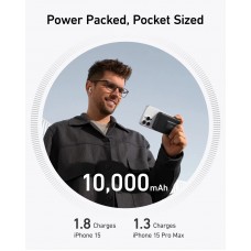 Універсальна мобільна батарея Anker MagGo 10000mAh 27W Black (A1654G11) Універсальна мобільна батарея Anker MagGo 10000mAh 27W Black (A1654G11)