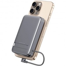 Універсальна мобільна батарея Proove OverPower 35W 10000mAh Qi2 Gray (PBOP35012105)