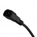 Фільтр живлення 2E 3 розетки, 1 м, чорний (2E-U03C14M1BK)