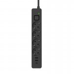 Фільтр живлення ColorWay CW-CHE435PDB 4 розетки, 3USB (2USB-A + 1 TYPE-C) (24W), 2м, Black (CW-CHE435PDB) Фільтр живлення ColorWay CW-CHE435PDB 4 розетки, 3USB (2USB-A + 1 TYPE-C) (24W), 2м, Black (CW-CHE435PDB)