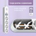 Фільтр живлення ColorWay CW-CHE44PDW 4 розетки, 4USB (Type-C PD20W + 3USB QC3.0) (45W), 2 м, White (CW-CHE44PDW)
