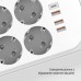 Фільтр живлення ColorWay CW-CHE64PDW 6 розеток, 4USB (Type-C PD20W + 3USB QC3.0) (38W), 2м, White (CW-CHE64PDW)