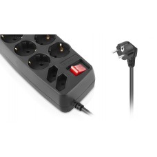 Фільтр живлення REAL-EL RS-10 Protect 3 м Black (EL122300039)