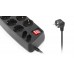 Фільтр живлення REAL-EL RS-10 Protect 5 м Black (EL122300040)