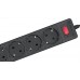Фільтр живлення REAL-EL RS-Protect 505 1.8 м Black (EL122300044)