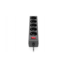 Фільтр живлення REAL-EL RS-Protect 505 1.8 м Black (EL122300044)