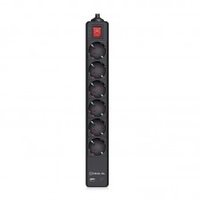 Фільтр живлення REAL-EL RS-Protect 605 3м Black (EL122300041)
