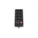 Фільтр живлення REAL-EL RS-Protect 805 3м Black (EL122300043)