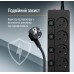 Фільтр живлення СolorWay (CW-PSEA55SBK) 5 розеток, 5м, Black