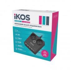 Фільтр-подовжувач IKOS F25S-CU Black (0006-CEF)