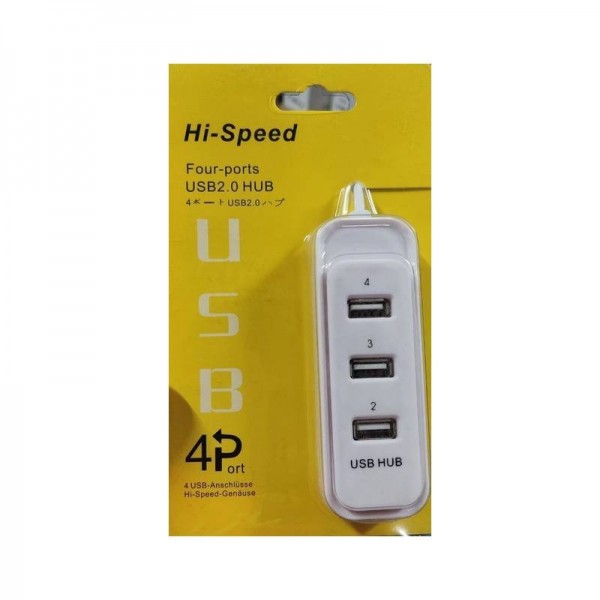 USB-хаб Atcom TD4006 4 ports White (AT10726) (10726)
