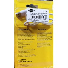 USB-хаб Atcom TD4006 4 ports White (AT10726) (10726)