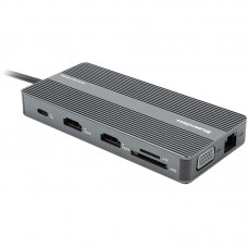 USB-хаб Blueendless USB Type-C 12-в-1 Grey (CA913886)