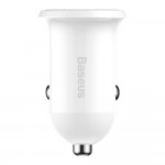 Автомобільний зарядний пристрій Baseus Grain Pro 4.8A 2USB White (CCALLP-02) Автомобільний зарядний пристрій Baseus Grain Pro 4.8A 2USB White (CCALLP-02)