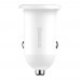 Автомобільний зарядний пристрій Baseus Grain Pro 4.8A 2USB White (CCALLP-02)