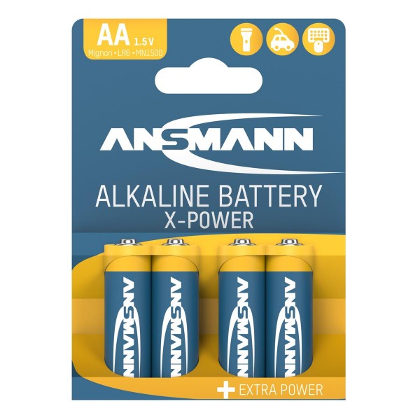 Батарейка Ansmann X-Power AA/LR06 BL 4шт (5015663)
