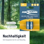 Батарейка Ansmann X-Power AA/LR06 BL 4шт (5015663) Батарейка Ansmann X-Power AA/LR06 BL 4шт (5015663)